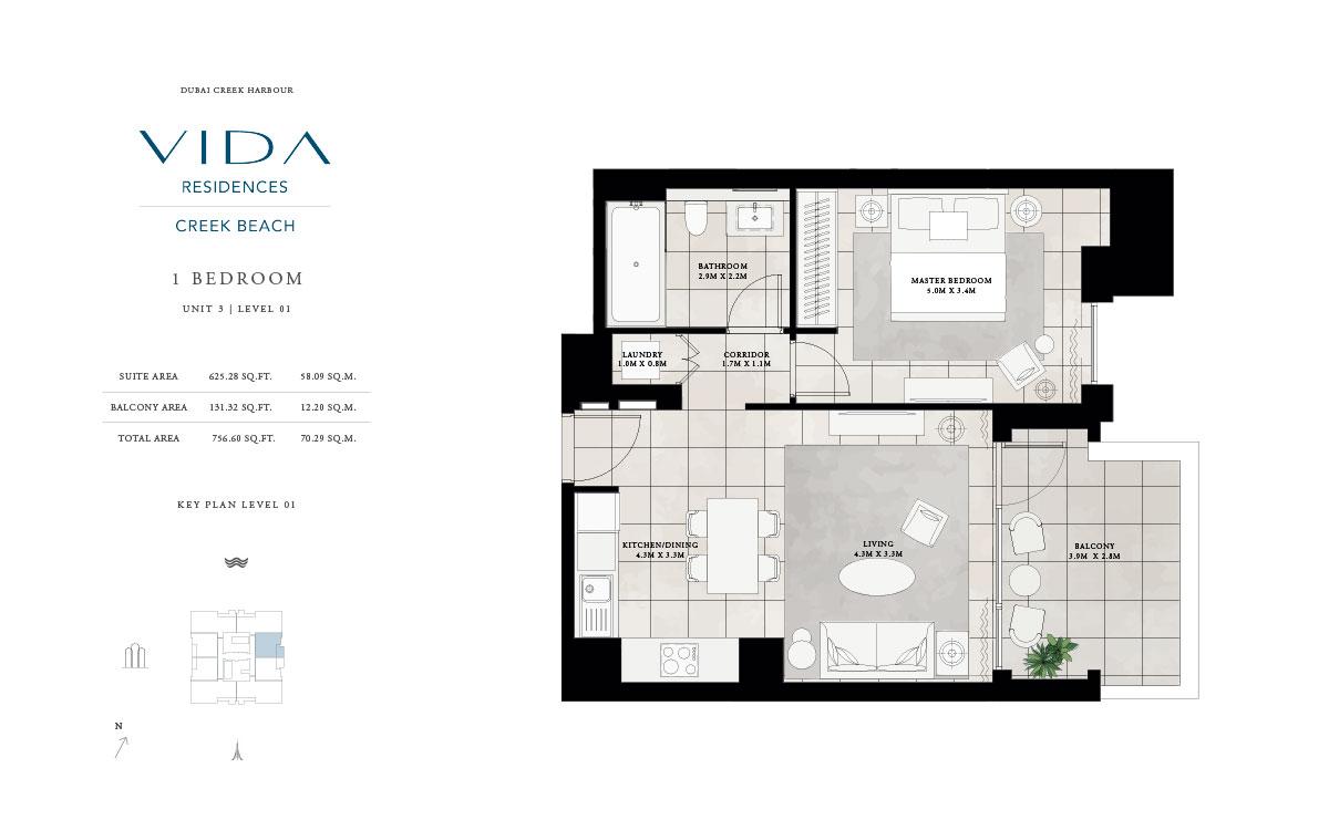 vida residences floor plans